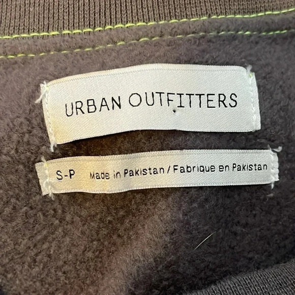 Urban Outfitters women’s gray and blue color block sweatshirt size small - Picture 7 of 8